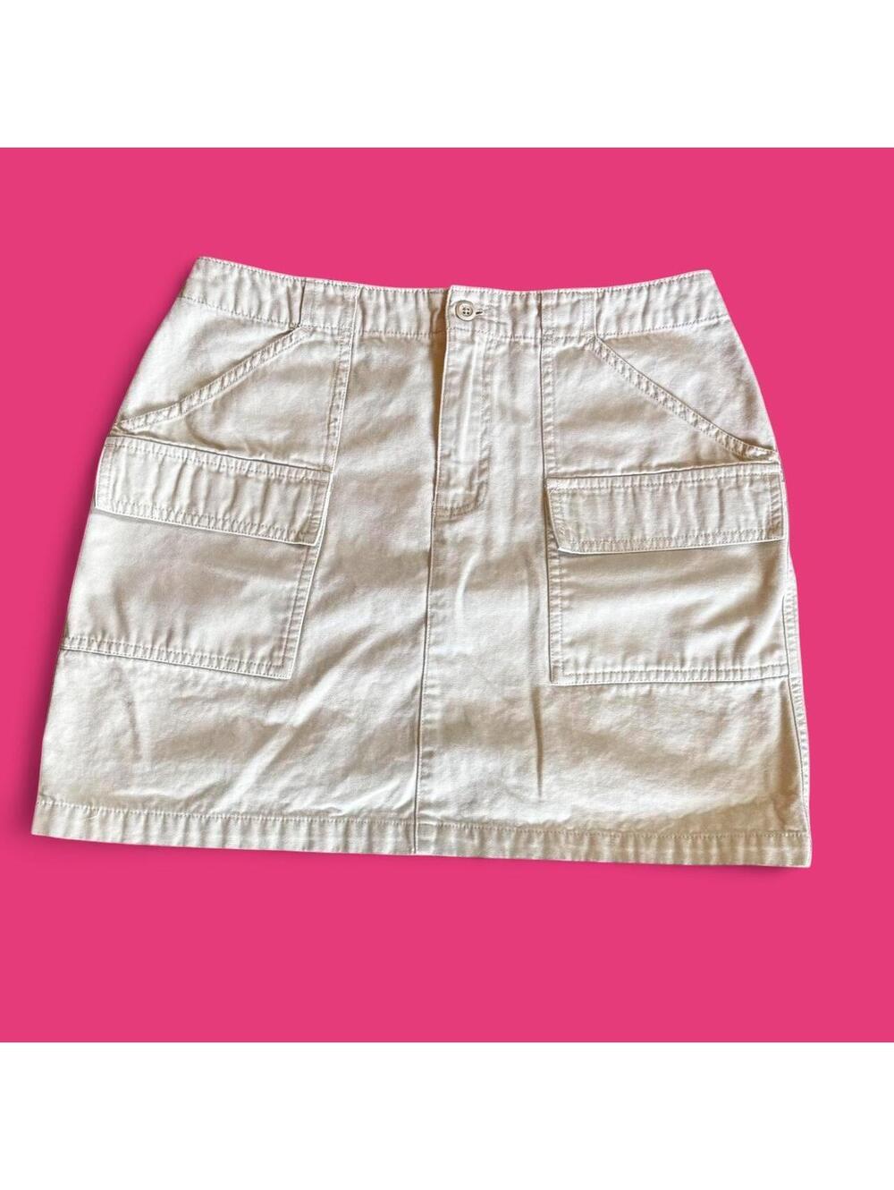 Y2K GAP surplus cargo mini skirt